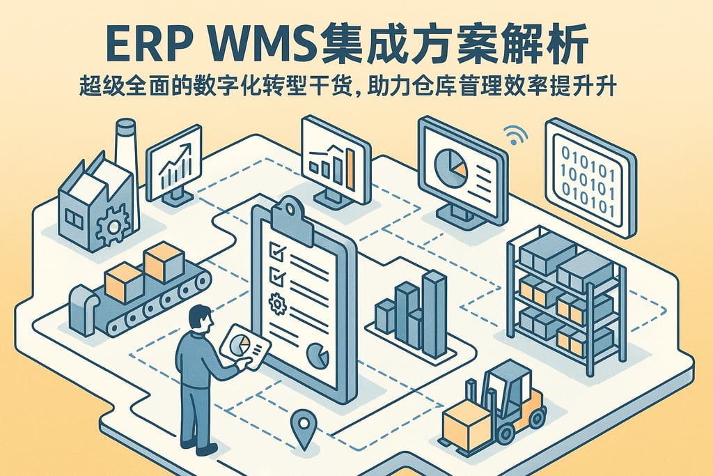 erp wms集成方案解析 | 超级全面的数字化转型干货，助力仓库管理效率提升